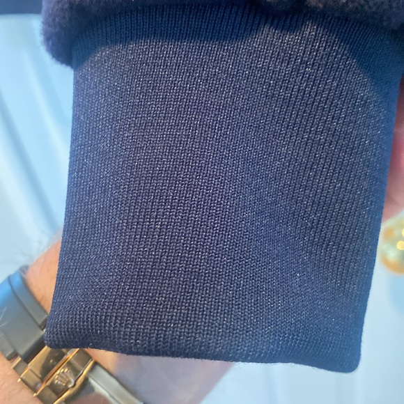 ZARA JACKET SIZE LARGE NAVY - Picture 5 of 5